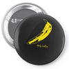 retro velvet underground andy warhol banana rock black t shirt sz s m Pin-back button