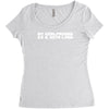my girlfriend is a sith lord Women's Triblend Scoop T-shirt