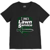 links lawn service V-Neck Tee