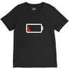 Dead Battery V-Neck Tee