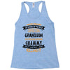 Super Cool Grandson Of A Freaking Awesome Grammy Racerback Tank