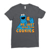 Me Just Here Fore The Cookies Ladies Fitted T-Shirt