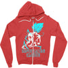 Super Saiyan God Vegeta Zipper Hoodie