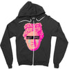 not sad Zipper Hoodie