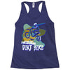 motorbike, love riding my dirtbike 1 Racerback Tank