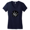 basketball Women's V-Neck T-Shirt