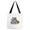 This Girl Loves Tacos Tote Bags