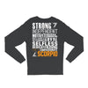 Strong Independent Motivated Scorpio Long Sleeve Shirts