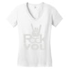 rock you Women's V-Neck T-Shirt