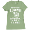 The Fishing Legend Reeling Them In For 40 Years Ladies Fitted T-Shirt
