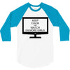 keep calm and watch gilmore girls 3/4 Sleeve Shirt