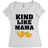Kind As A Mother Women's Triblend Scoop T-shirt
