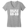 wake me up before you go go retro 80s wham Women's V-Neck T-Shirt