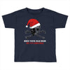 skull christmas Toddler T-shirt