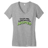 im so cute i must have been adopted Women's V-Neck T-Shirt