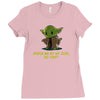 size matters not Ladies Fitted T-Shirt
