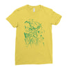 green vigilance Ladies Fitted T-Shirt