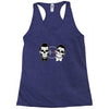 SKULL ON TWO FACE Racerback Tank