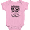 Dear Mam, Love, Your Favorite Baby Onesie