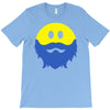 bearded smiley face T-Shirt