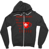 coffee lovers medical alert Zipper Hoodie