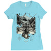 natural collapse Ladies Fitted T-Shirt