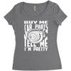 buy me car parts and tell me i'm pretty mechanic turbo nfs fan Women's Triblend Scoop T-shirt