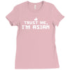 trust me, i'm asian   chinese vietnamese korean japanese lol pride tee Ladies Fitted T-Shirt