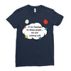 If I'm Related to These People I'm Not Coming Out Ladies Fitted T-Shirt