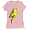 star bolt Ladies Fitted T-Shirt