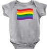 Rainbow Flag Baby Onesie
