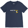 Mom to Bee Unknown Gender V-Neck Tee