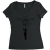 miss marvel Women's Triblend Scoop T-shirt