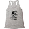 Who the Fook Is That Guy, McGregor VS Alvarez Racerback Tank