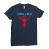 i need a hug Ladies Fitted T-Shirt