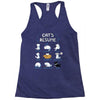 cat's resume Racerback Tank