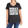 earth day shirts Ladies Curvy T-Shirt