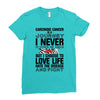 carcinoid cancer is a journey i never planed or asked for but i choose Ladies Fitted T-Shirt