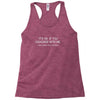 disagree with me Racerback Tank