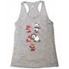red fusion Racerback Tank