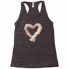 bacon heart Racerback Tank