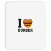 i love burger Mousepad