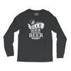 beer does not ask questions Long Sleeve Shirts