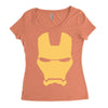 iron man mask avengers marvel comics gift Women's Triblend Scoop T-shirt