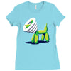 scratchy Ladies Fitted T-Shirt