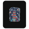 reading rocket ship Mousepad