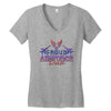 proud air force dad 2 Women's V-Neck T-Shirt
