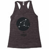 Virgo Zodiac Sign Minimal Design Racerback Tank
