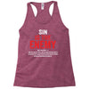 Sin Is The Enemy Racerback Tank