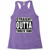 straight outta tomato town Racerback Tank